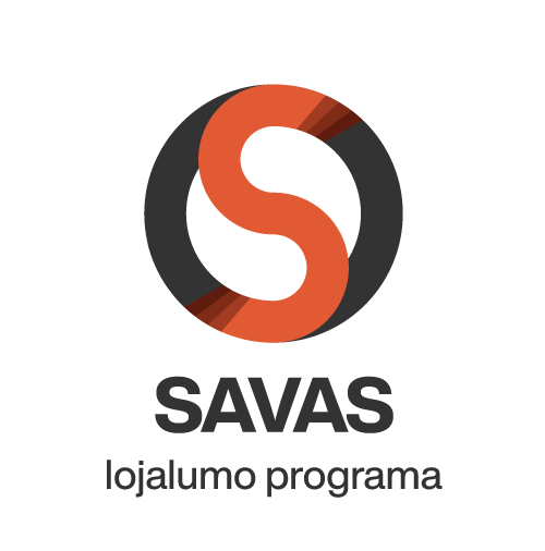 Savas lojalumo programos ženkliukas