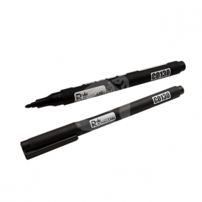 Juodas markeris 1 mm