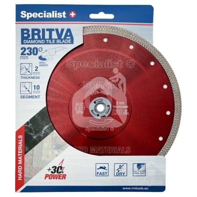 Deim. disk. BRITVA 230x2x22 mm