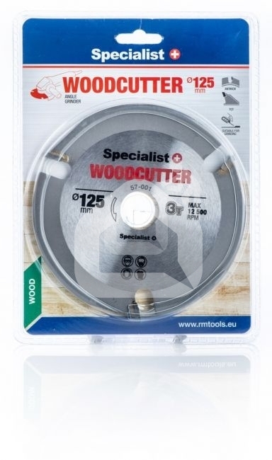 Pjovimo diskas WOOD CUTTER 125x22 mm