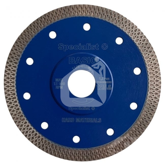 Deim. disk. BRITVA Basic 125x1,2x22 mm