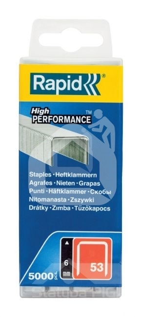 Kabės „Rapid" pl. dėž. 53/06 5000 vnt.