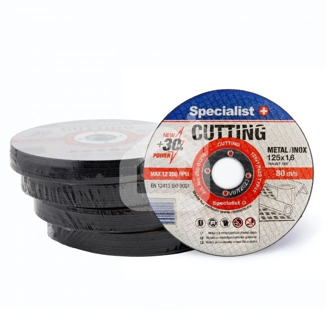 Metalo pjovimo diskas Specialist+ 125x1,6x22 mm