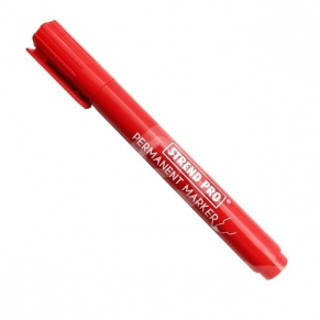 Raudonas permanentinis žymeklis 4,5 mm