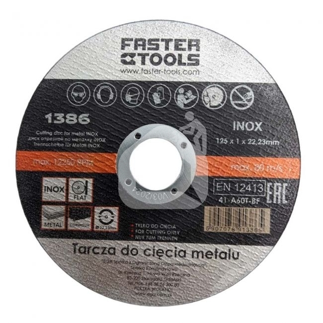 Metalo pjov. diskas 125x1x22 mm