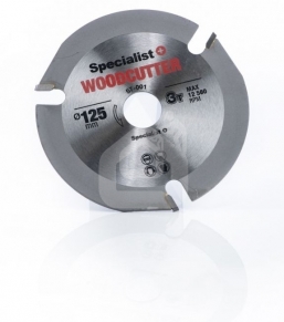 Pjovimo diskas WOOD CUTTER 125x22 mm