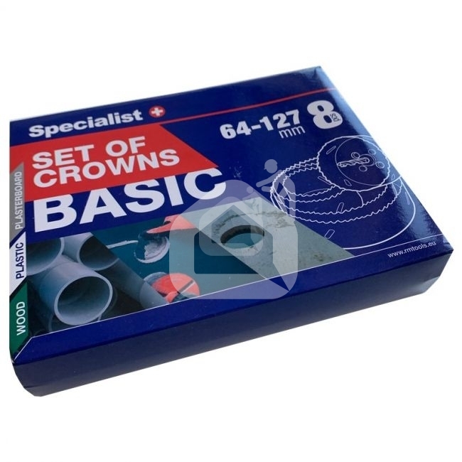 Gręžimo karūnų rinkinys 8 vnt.