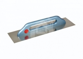 Nerūdijančio plieno trintuvė su medine rankena 130x380 mm