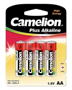 Elementai „ALKALINE" LR06-BP4 AA 4 vnt.