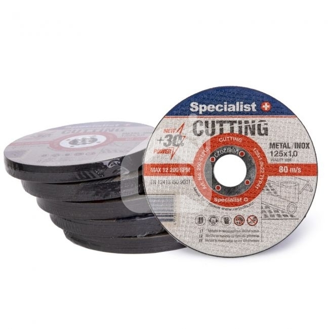 Metalo pjovimo diskas Specialist+ 125x1x22 mm