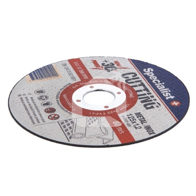 Metalo pjovimo diskas Specialist+ 125x1,2x22 mm