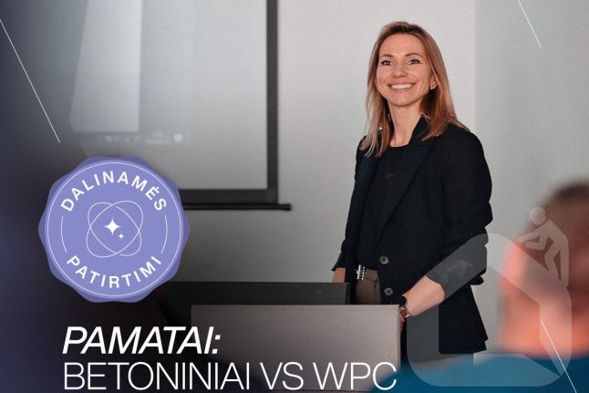 Tvoros pamatai be mitų: kada rinktis betoną, o kada – modernius WPC sprendimus