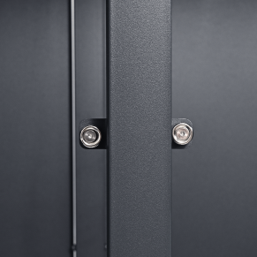 Keturvietė šiukšlių konteinerio pastogė MIKKO  (įv. spalvos)