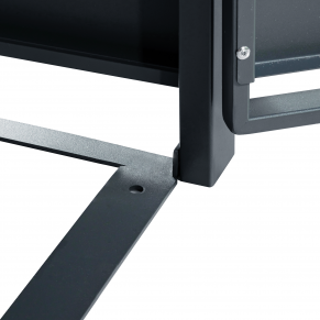 Četrvietīga atkritumu konteineru nojume MIKKO