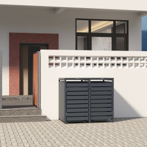 Dvivietė šiukšlių konteinerio pastogė MIKKO