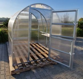 Siltumnīca KLASIKA SLIM 2x8 m (16 m²)