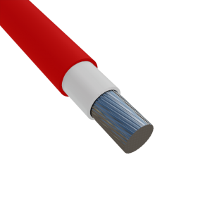 PV kabelis 4 mm², raudonas