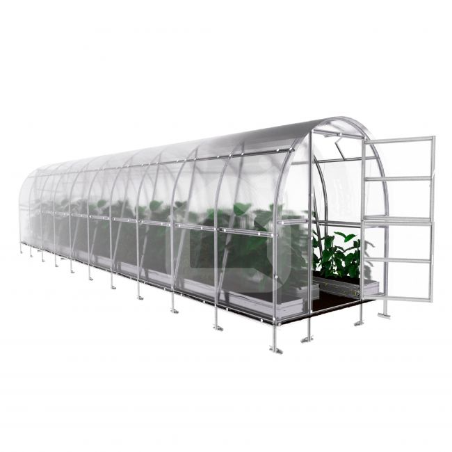 Šiltnamis KLASIKA SLIM 2x12 m (24 m²)
