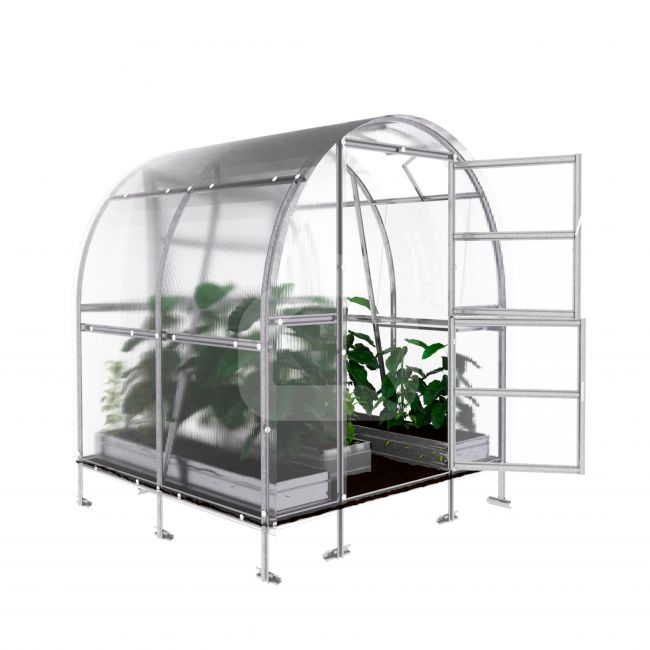 Šiltnamis KLASIKA SLIM 2x2 m (4 m²)
