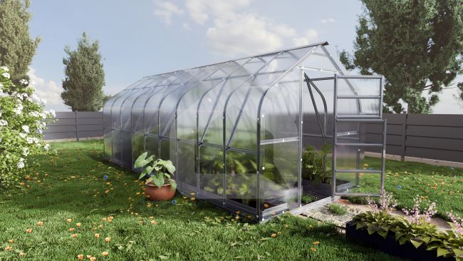 Šiltnamis KLASIKA STANDART 2,5x6 m (15 m²)