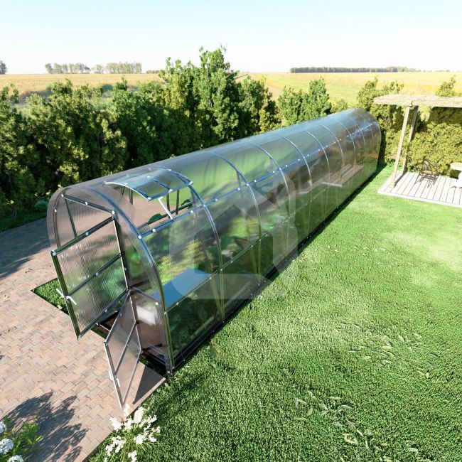 Šiltnamis KLASIKA SLIM 2x10 m (20 m²)