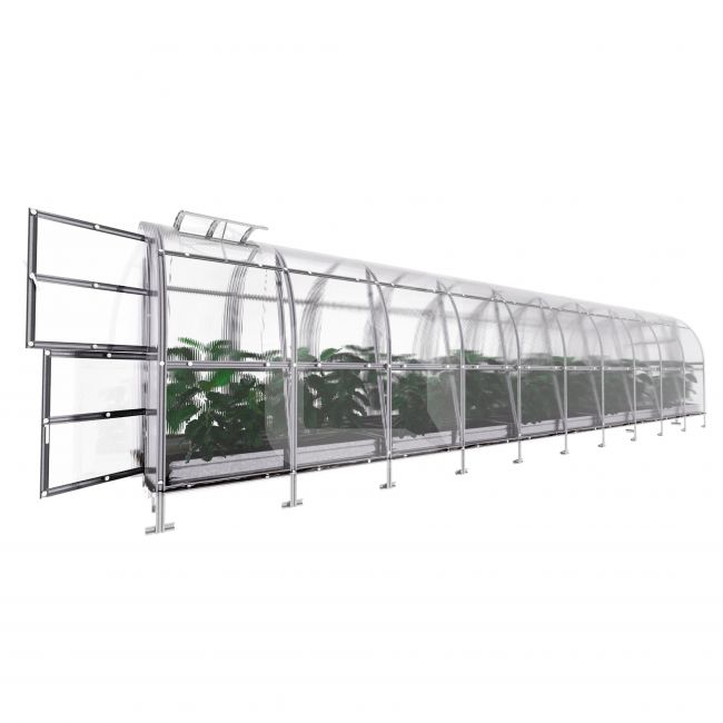 Šiltnamis KLASIKA SLIM 2x10 m (20 m²)