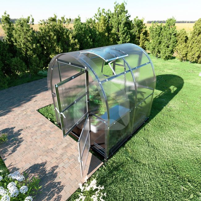 Šiltnamis KLASIKA SLIM 2x2 m (4 m²)