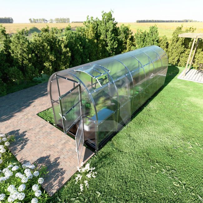 Šiltnamis KLASIKA SLIM 2x6 m (12 m²)