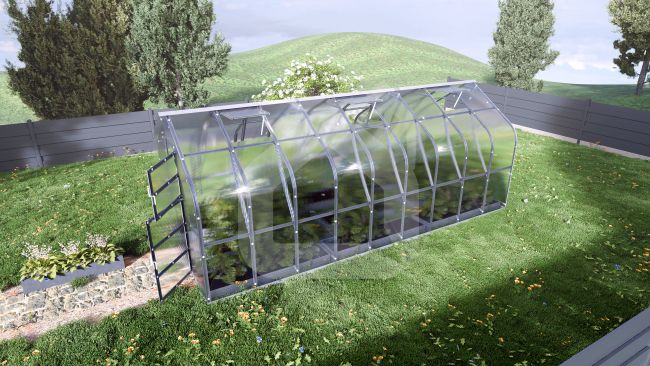 Šiltnamis KLASIKA STANDART 2,5x6 m (15 m²)