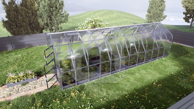 Šiltnamis KLASIKA STANDART 2,5x8 m (20 m²)