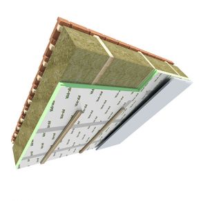 Poliuretano plokštė Finnfoam FF-PIR ALK, frezuota, 50x600x2400 mm