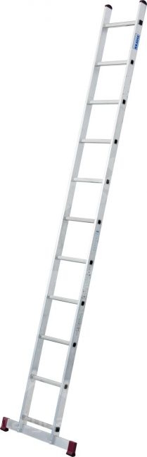 KRAUSE atremiamos aliuminės kopėčios (12 pakopų) 030122