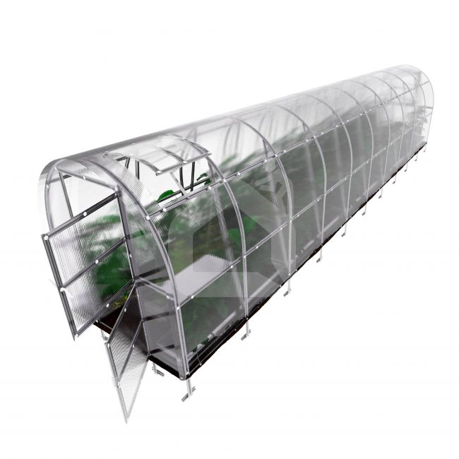 Šiltnamis KLASIKA SLIM 2x12 m (24 m²)