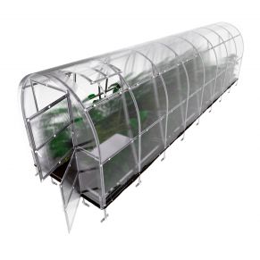 Šiltnamis KLASIKA SLIM 2x8 m (16 m²)