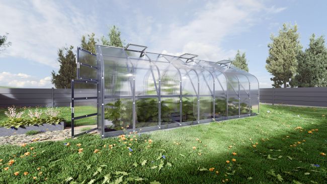 Šiltnamis KLASIKA STANDART 2,5x6 m (15 m²)