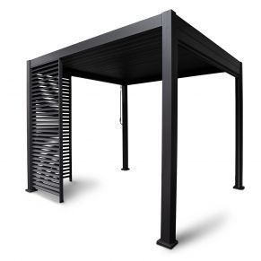 Žaliuzių sienelė MIRADOR 111 pavėsinei, įv. dydžiai