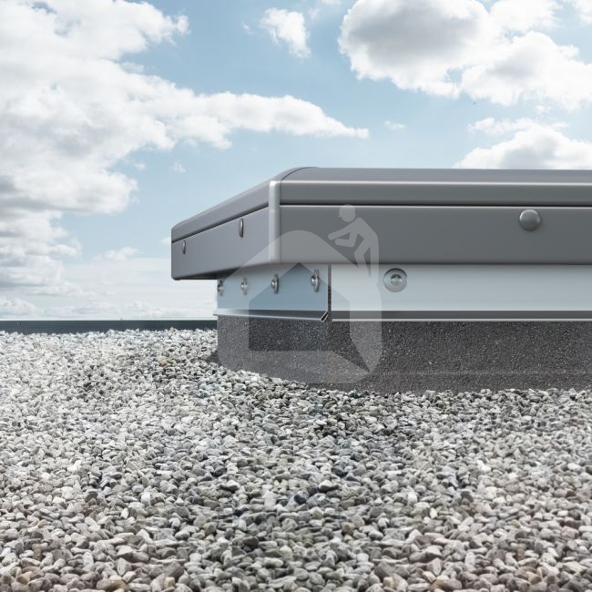 Мансардное окно для плоской крыши RoofLITE+ FRF B600 (вкл. размеры), нераспашное