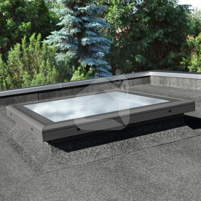 Мансардное окно для плоской крыши RoofLITE+ FRF B600 (вкл. размеры), нераспашное