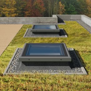 Jumta logs plakanam jumtam RoofLITE+ FRF B600 (ieskaitot izmērus), nav verams