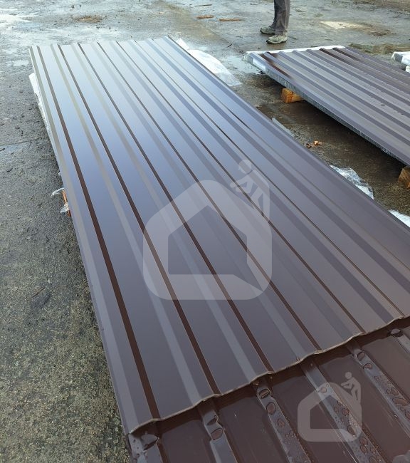 Trapecinis profilis T-18 RAL8017, Gloss