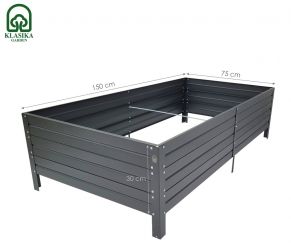 Pakelta lysvė KLASIKA GARDEN, dažyta pagal RAL