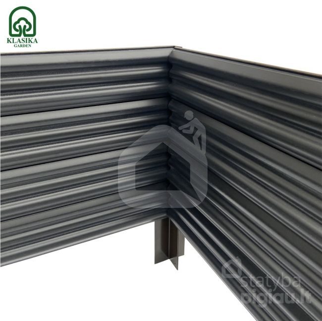 GPPS modulinė pakelta lysvė KLASIKA Woodlook (laiptai)