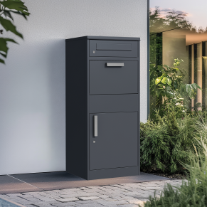 Siuntų ir pašto dėžutė MIKKO, pilka