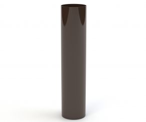 90 mm lietvamzdis 1 m, GAMRAT (PVC)