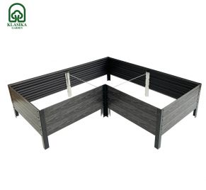 GPPS modulinė pakelta lysvė KLASIKA Woodlook (L-formos)