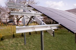 Antžeminė saulės elektrinė 25kW komplektas su montavimu