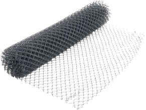 Tvoros tinklas, pintas, 1500 mm, 50x50 mm, ø1,5/2,5 mm, 10 m, RAL7016