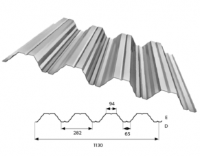 Trapecinis profilis T80