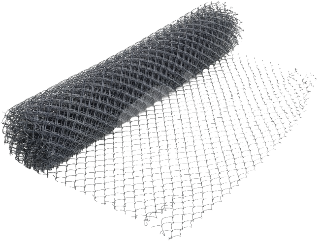 Tvoros tinklas, pintas, 1800mm., 50x50 mm, ø1.9/3.5mm, 10m., RAL7016