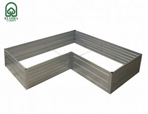 Modulārā paaugstinātā dobe KLASIKA GARDEN L-formā
